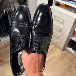 Kenneth Cole New York Black Oxfords